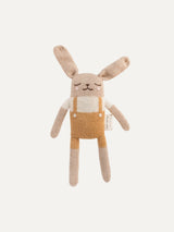 Bunny Soft Toy - Mustard Overalls