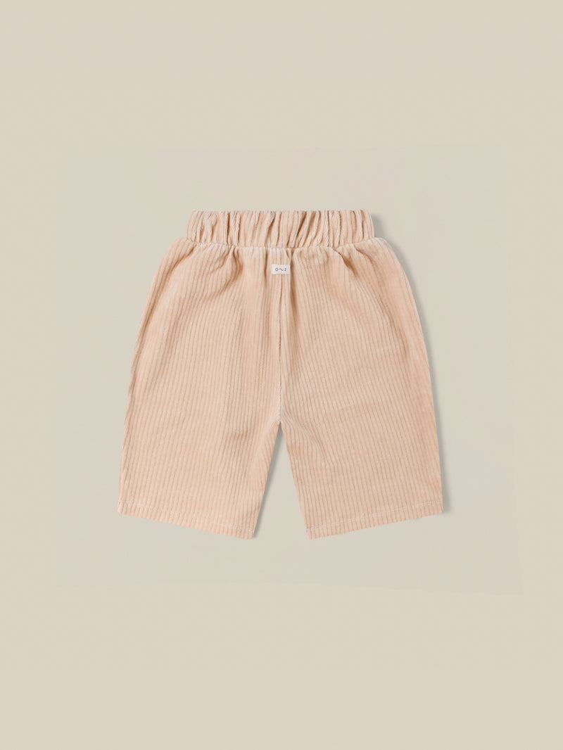 Almond Corduroy Fisherman Pants | Organic Zoo