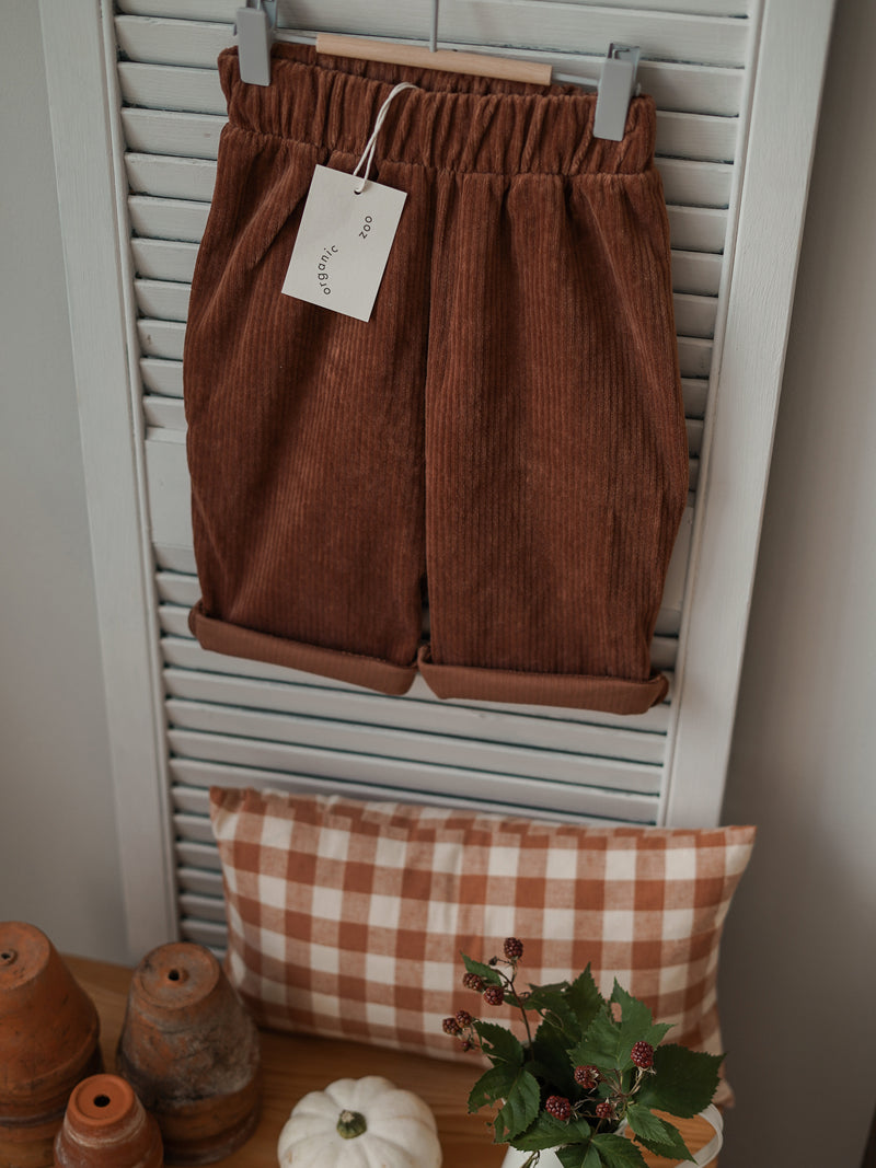 Cinnamon Fisherman Pants