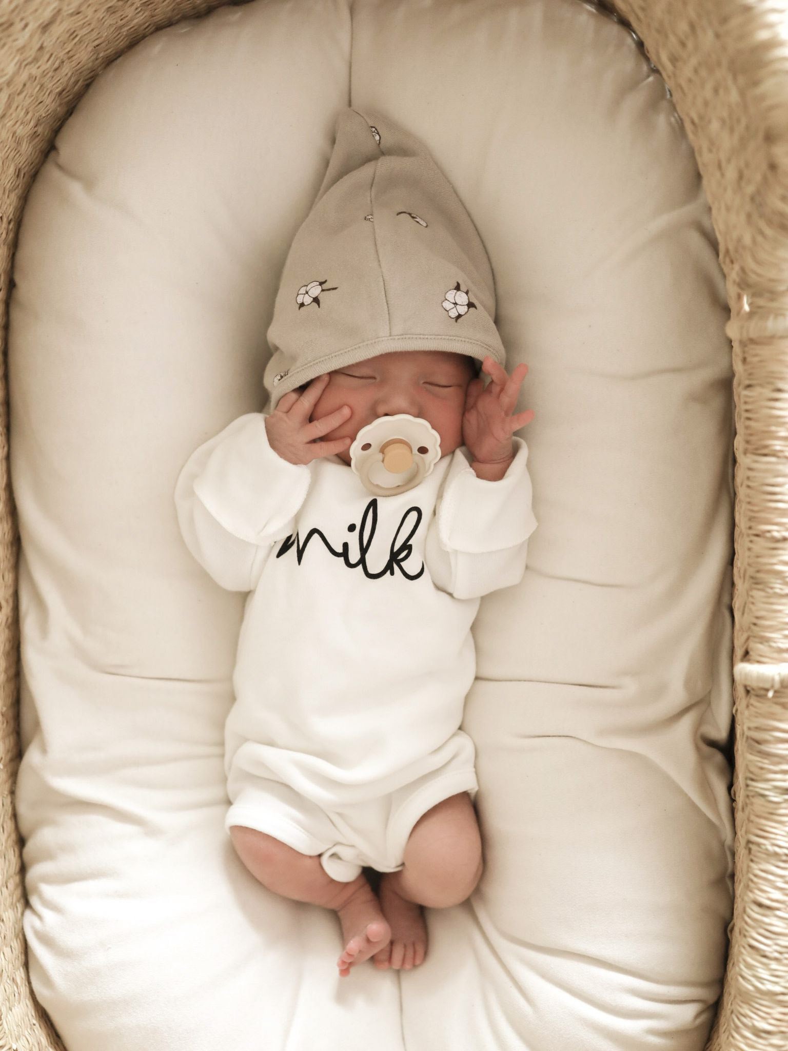 Natural MILK Organic Cotton Bodysuit | Organic Zoo