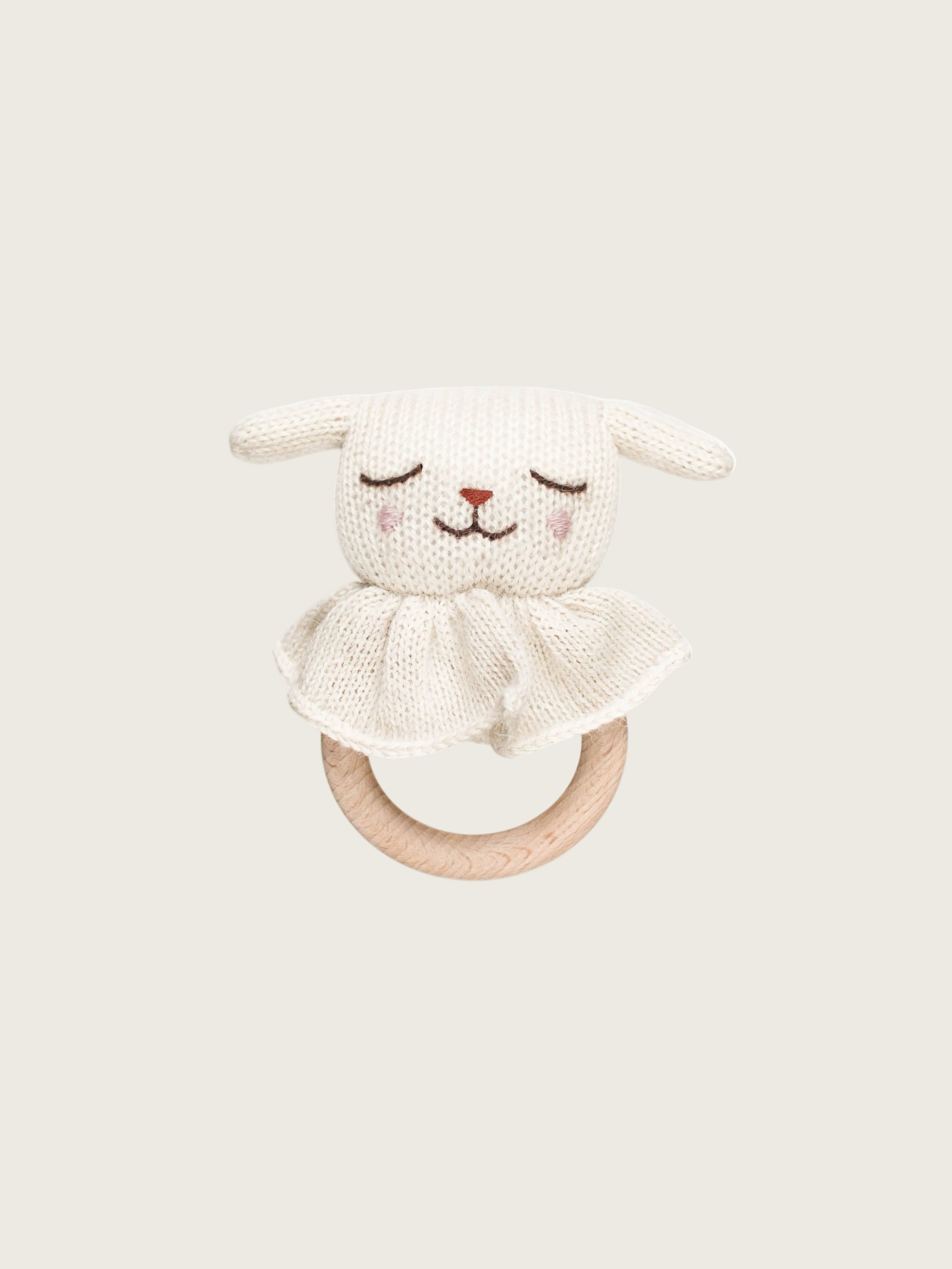 Lamb Teething Ring