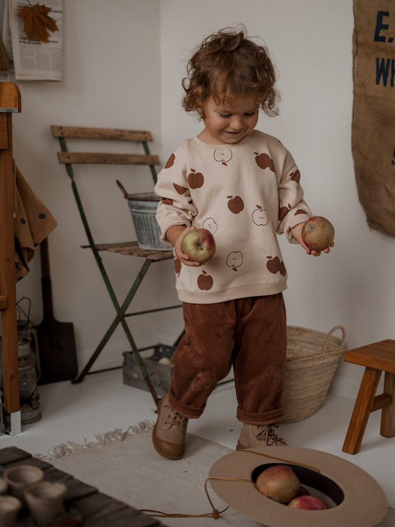 Cinnamon Apple Orchard Sweatshirt | Organic Zoo