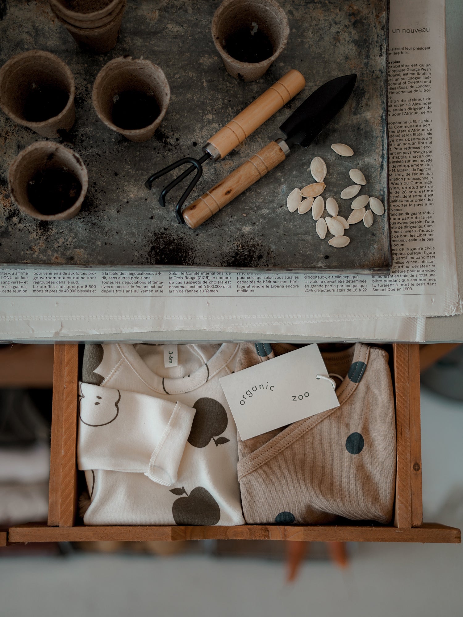 Gold Dots Wrap Bodysuit