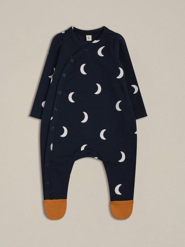 Navy Midnight Suit with contrast feet