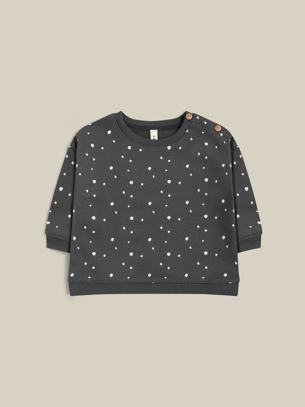 Black Midnight Sweatshirt | Organic Zoo