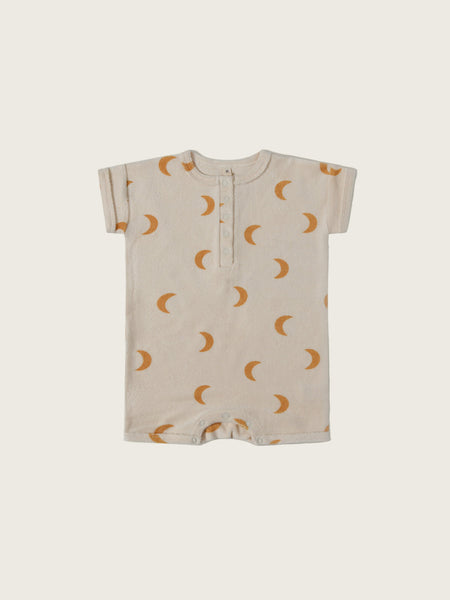 Honey Midnight Terry Beach Romper | Organic Zoo