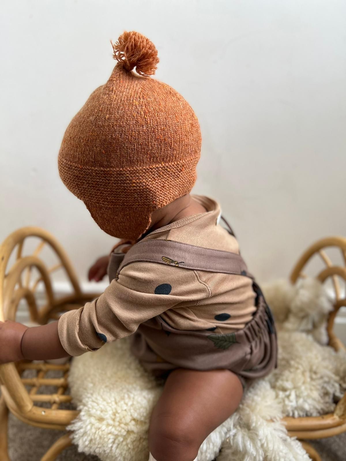 Gold Dots Wrapover Bodysuit