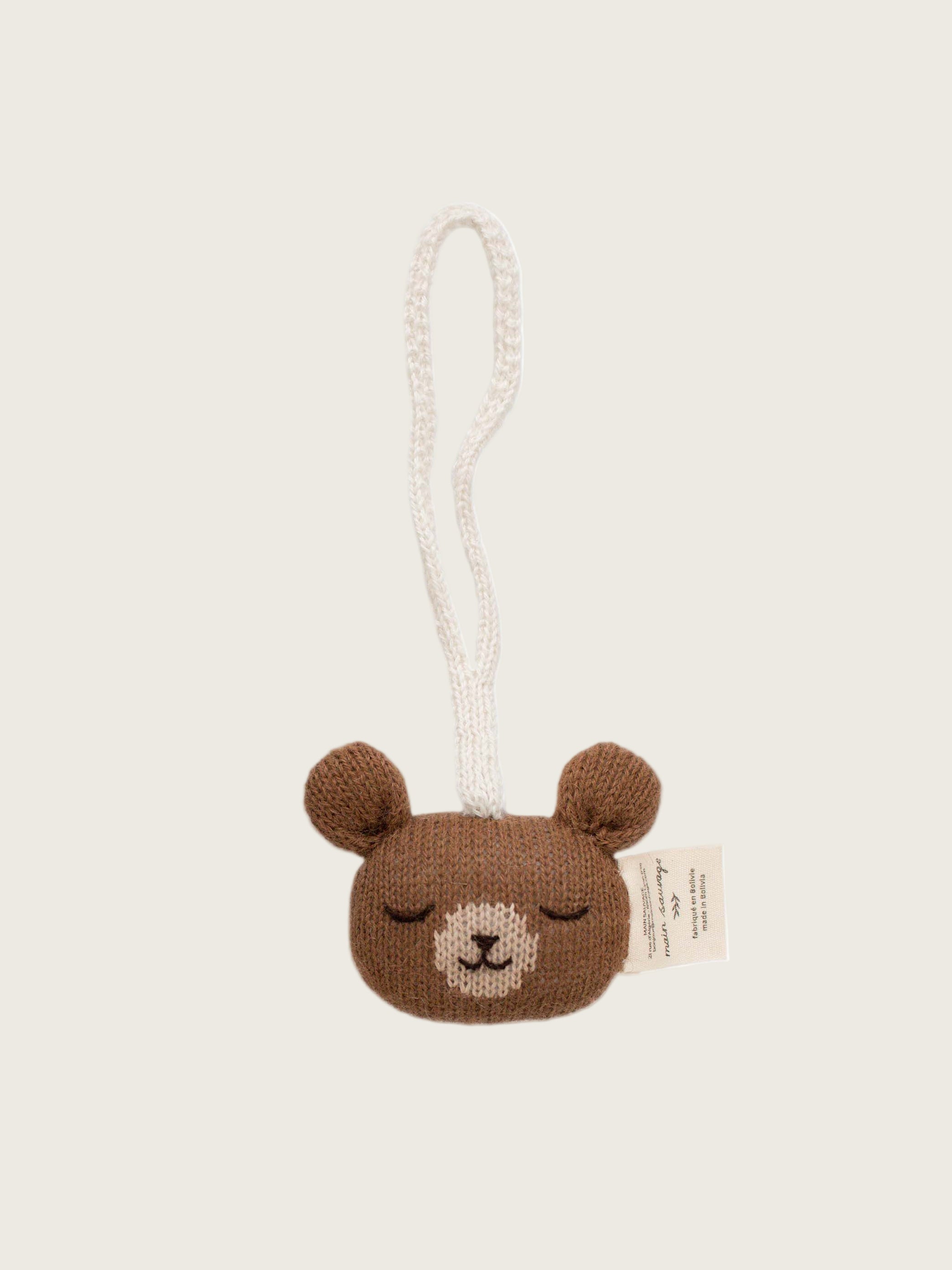 Teddy Hanging Rattle