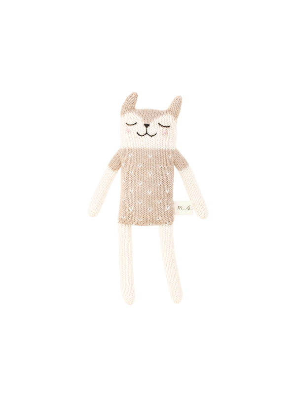 Fawn Soft Toy - Sand with white patches