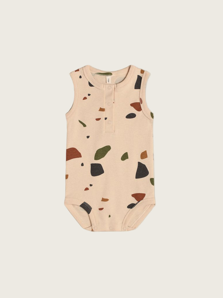 Terrazzo Sleeveless Bodysuit