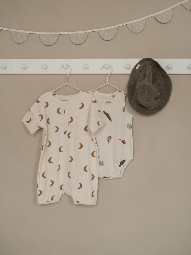 Organic Cotton Baby Summer Shorts, Rompers and Bodysuits | Organic Zoo