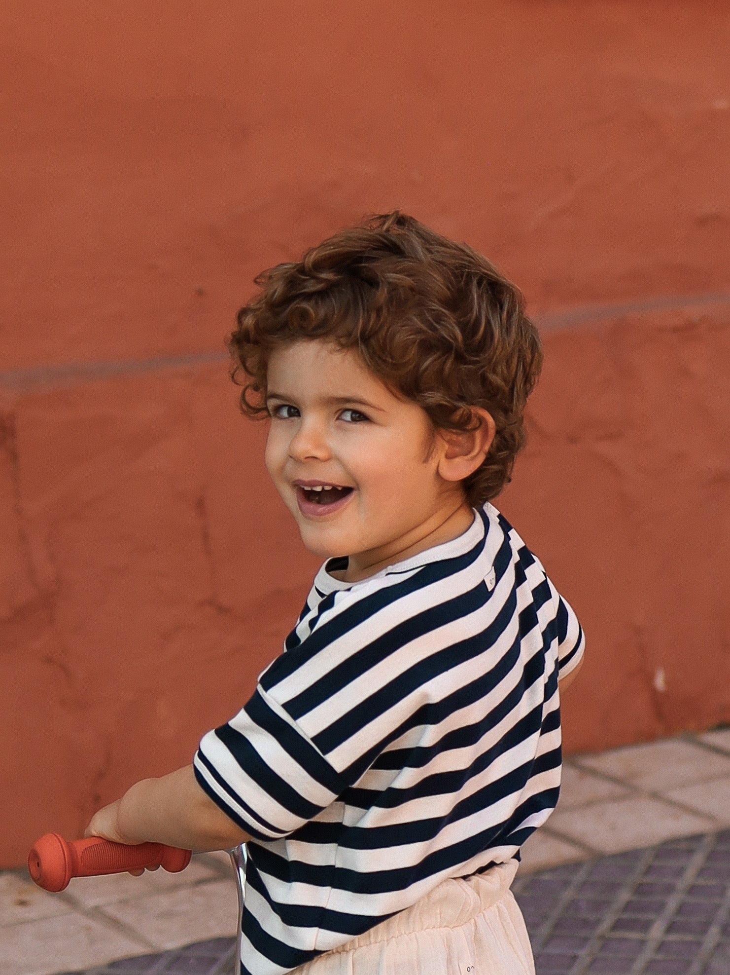 Sailor Boxy Organic Cotton T-Shirt | Organic Zoo