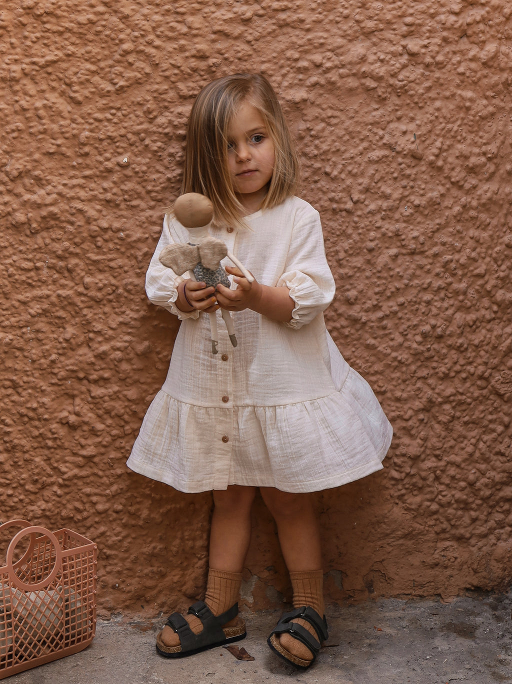 ORGANIC ZOO / CINNAMON PICNIC DRESS