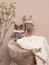 Teddy Soft Toy - Oat Pyjamas