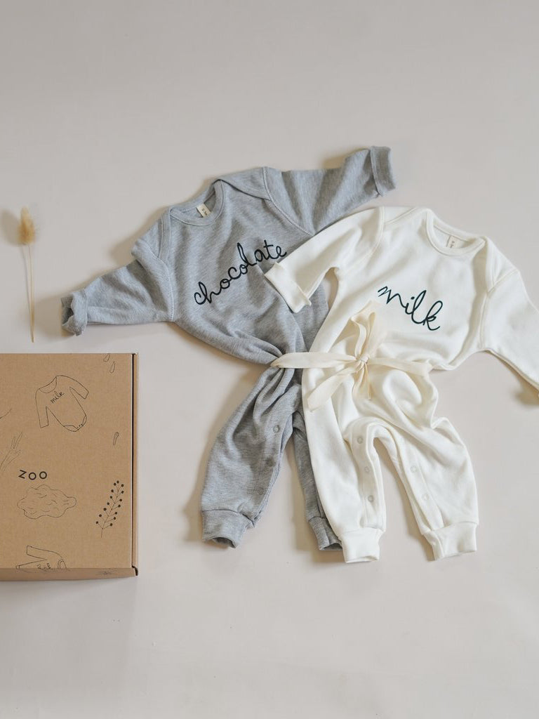 MILK and CHOCOLATE Baby Gift Set